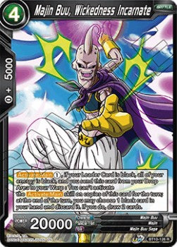 Majin Buu, Wickedness Incarnate - Rise of the Unison Warrior (Rare) [BT10-126]
