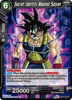 Secret Identity Masked Saiyan - Rise of the Unison Warrior (Rare) [BT10-140]