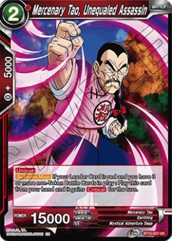 Mercenary Tao, Unequaled Assassin - Rise of the Unison Warrior (Uncommon) [BT10-027]