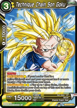Technique Chain Son Goku - Rise of the Unison Warrior (Common) [BT10-098]