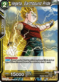 Vegeta, Earthbound Pride - Rise of the Unison Warrior (Common) [BT10-106]