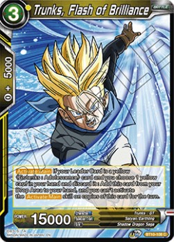 Trunks, Flash of Brilliance - Rise of the Unison Warrior (Common) [BT10-108]