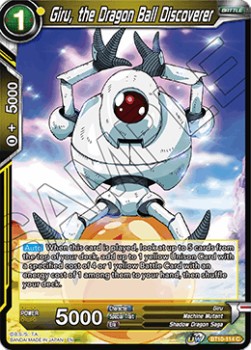 Giru, the Dragon Ball Discoverer - Rise of the Unison Warrior (Common) [BT10-114]