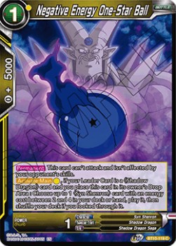 Negative Energy One-Star Ball - Rise of the Unison Warrior (Common) [BT10-119]