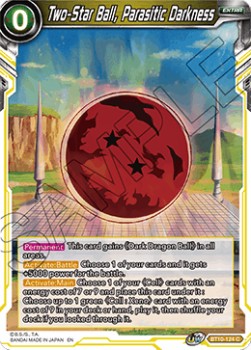 Two-Star Ball, Parasitic Darkness - Rise of the Unison Warrior (Common) [BT10-124]