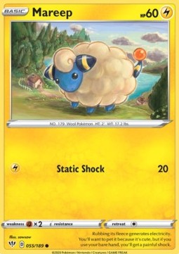 Mareep - Darkness Ablaze (Common) [DAA-55]