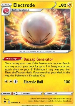 Electrode - Vivid Voltage (Holo Rare) [VIV-46]