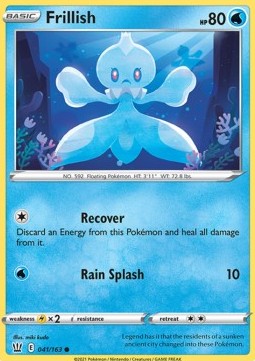 Frillish - Battle Styles (Common) [BST-41]