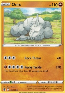 Onix - Battle Styles (Common) [BST-68]