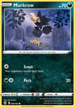 Murkrow - Battle Styles (Common) [BST-93]