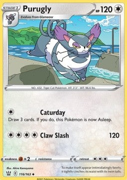 Purugly - Battle Styles (Uncommon) [BST-116]