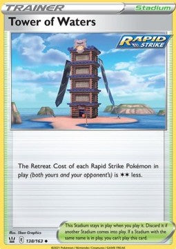 Tower of Waters - Battle Styles (Uncommon) [BST-138]