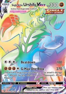 Single Strike Urshifu VMAX - Battle Styles (Secret Rare) [BST-167]