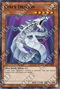 Cyber Dragon - Egyptian God Deck: Obelisk the Tormentor (Common) [EGO1-009]