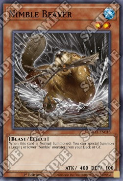 Nimble Beaver - Egyptian God Deck: Obelisk the Tormentor (Common) [EGO1-018]