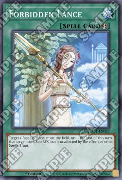 Forbidden Lance - Egyptian God Deck: Obelisk the Tormentor (Common) [EGO1-029]