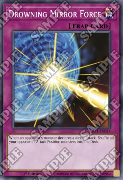 Drowning Mirror Force - Egyptian God Deck: Obelisk the Tormentor (Common) [EGO1-035]