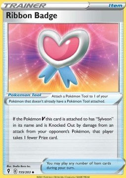 Ribbon Badge - Evolving Skies (Uncommon) [EVS-155]