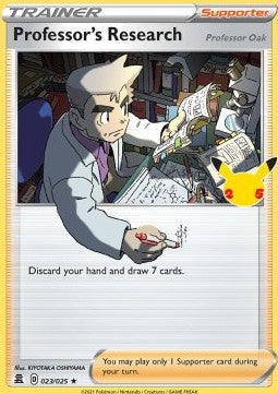 Professor's Research - Celebrations (Holo Rare) [CEL-023]