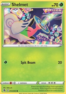 Shelmet - Fusion Strike (Common) [FST-013]