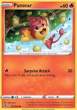 Pansear - Fusion Strike (Common) [FST-037]