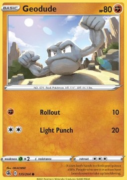 Geodude - Fusion Strike (Common) [FST-135]
