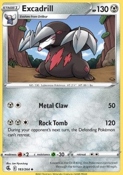 Excadrill - Fusion Strike (Uncommon) [FST-183]