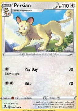 Persian - Fusion Strike (Uncommon) [FST-200]