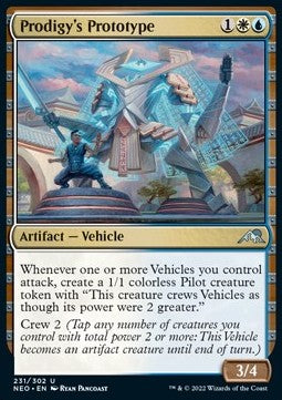 Prodigy's Prototype - Kamigawa: Neon Dynasty (Uncommon) [NEO-231]