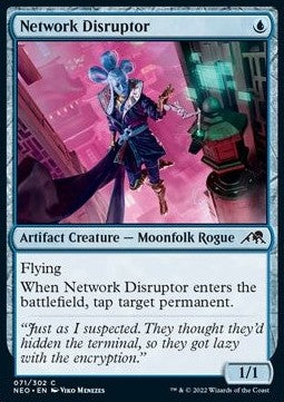 Network Disruptor - Kamigawa: Neon Dynasty (Common) [NEO-71]