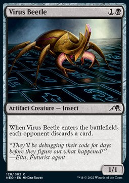 Virus Beetle - Kamigawa: Neon Dynasty (Common) [NEO-128]