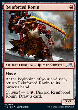 Reinforced Ronin - Kamigawa: Neon Dynasty (Uncommon) [NEO-158]