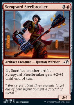 Scrapyard Steelbreaker - Kamigawa: Neon Dynasty (Common) [NEO-160]