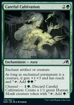 Careful Cultivation - Kamigawa: Neon Dynasty (Common) [NEO-178]