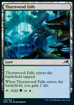 Thornwood Falls - Kamigawa: Neon Dynasty (Common) [NEO-279]