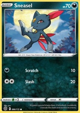 Sneasel - Brilliant Stars (Common) [BRS-086]