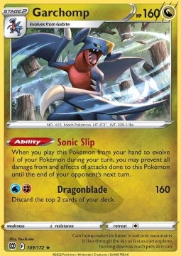 Garchomp - Brilliant Stars (Holo Rare) [BRS-109]