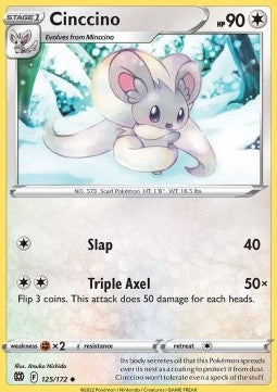 Cinccino - Brilliant Stars (Uncommon) [BRS-125]