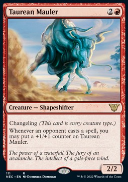 Taurean Mauler - Commander: Kamigawa: Neon Dynasty (Rare) [NEC-111]