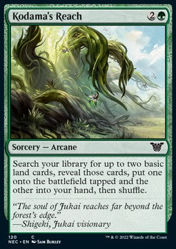 Kodama's Reach - Commander: Kamigawa: Neon Dynasty (Common) [NEC-120]