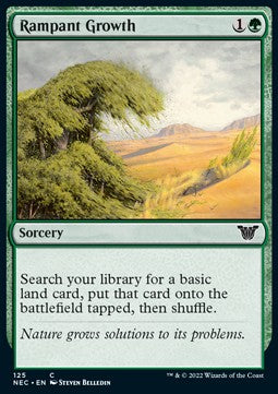 Rampant Growth - Commander: Kamigawa: Neon Dynasty (Common) [NEC-125]