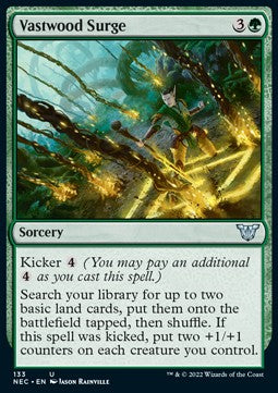 Vastwood Surge - Commander: Kamigawa: Neon Dynasty (Uncommon) [NEC-133]