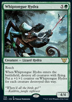 Whiptongue Hydra - Commander: Kamigawa: Neon Dynasty (Rare) [NEC-134]
