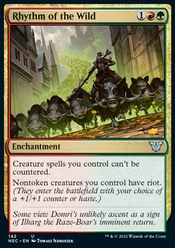 Rhythm of the Wild - Commander: Kamigawa: Neon Dynasty (Uncommon) [NEC-142]