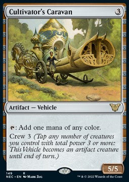 Cultivator's Caravan - Commander: Kamigawa: Neon Dynasty (Rare) [NEC-149]