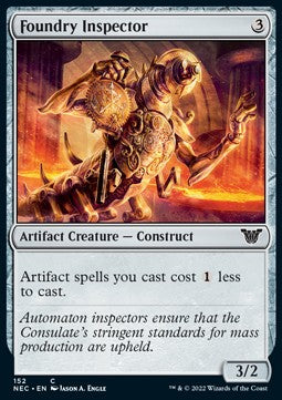 Foundry Inspector - Commander: Kamigawa: Neon Dynasty (Common) [NEC-152]