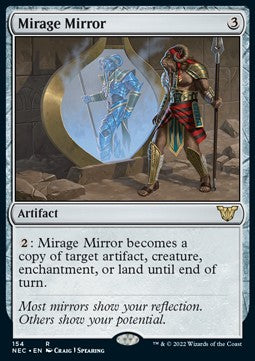 Mirage Mirror - Commander: Kamigawa: Neon Dynasty (Rare) [NEC-154]