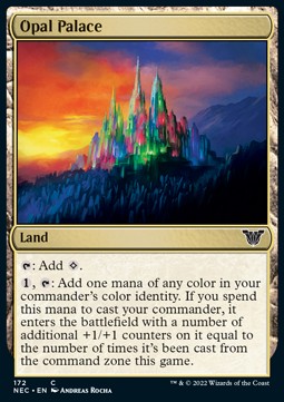 Opal Palace - Commander: Kamigawa: Neon Dynasty (Common) [NEC-172]