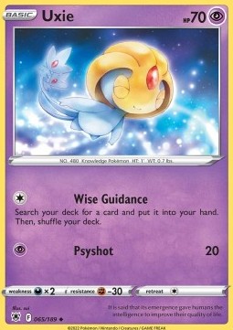 Uxie - Astral Radiance (Uncommon) [ASR-065]