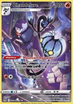 Chandelure - Lost Origin (Holo Rare) [LOR-TG04]